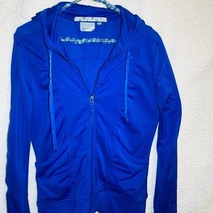 Athleta royal blue active jacket-Small